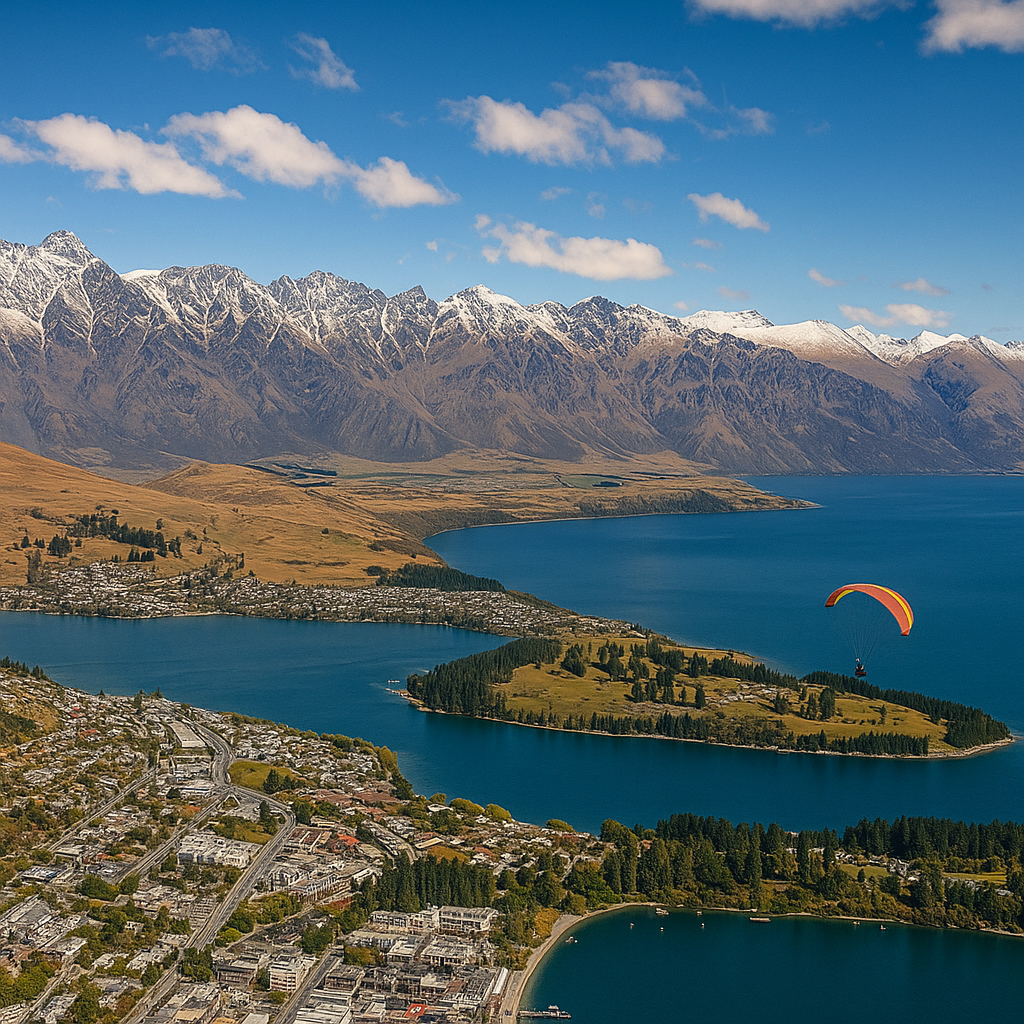 New Zealand scenic landscape promotion